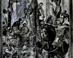 Italo-grčki majstor: Raspeće Hristovo druga pol. XVII v, tempera na dasci, 57 X 48,5 X 0,7 cm